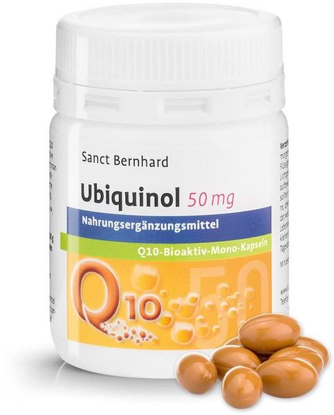 Kräuterhaus Sanct Bernhard Ubiquinol 50 mg Q10-bioaktiv-Kapseln (75 Stk.)