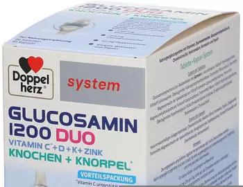 Queisser Doppelherz Glucosamin 1200 Duo Kombipackung Tabletten + Kapseln (120Stk.)