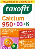 PZN-DE 17877517, Taxofit Calcium 950+D3+K Tabletten 30 St, Grundpreis: &euro; 0,10 /
