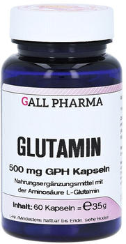 Gall Pharma Glutamin 500mg Kapseln (60 Stk.)