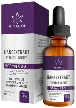 Endower Hanfextrakt 1% Vitadol Night (10ml)