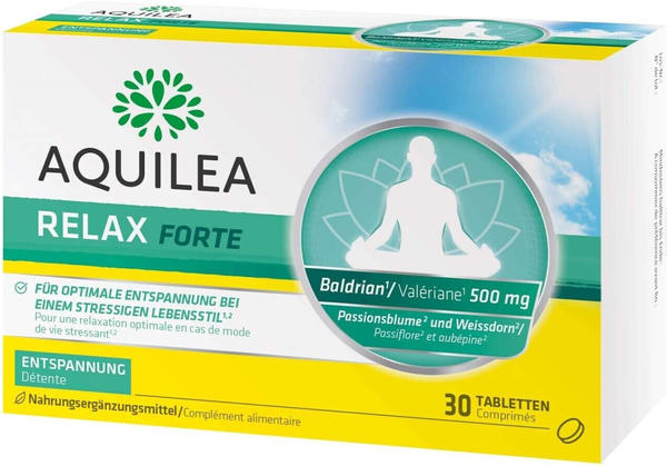 Sidroga Aquilea Relax Forte Tabletten (30 Stk.)