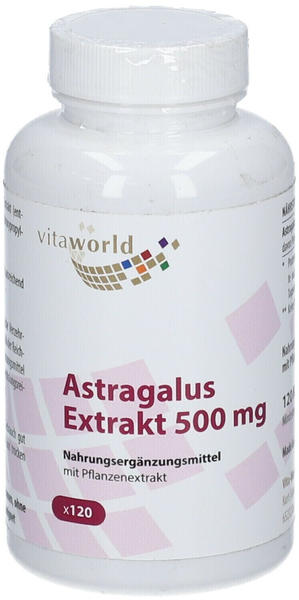 Vita World GmbH Astragalus Extrakt 500mg Kapseln (120 Stk.)