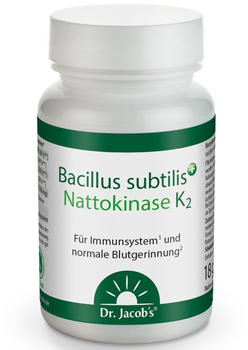 Dr. Jacobs Bacillus subtilis Nattokinase K2 Kapseln (60 Stk.)