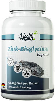 Zec+ Nutrition Health+ Zink-Bisglycinat Kapseln (120 Stk.)