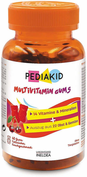 PEDIAKID Multivitamin Gums (60 Stk.)