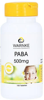 Warnke Gesundheit Paba 500 mg Tabletten (100 Stk.)