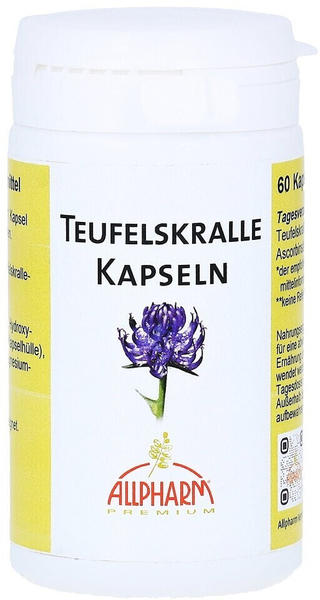 Allpharm Teufelskralle Kapseln (60 Stk.)