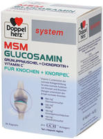 Doppelherz MSM Glucosamin system Kapseln 60 St