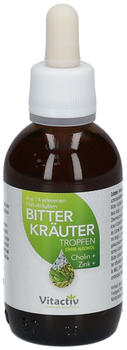 Botanicy Vitactiv Bitterkräuter Bitterkräuter Tropfen ohne Alkohol (50ml)