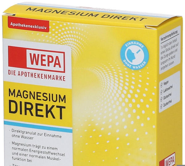 Wepa Magnesium Direkt Sticks (20 Stk.)