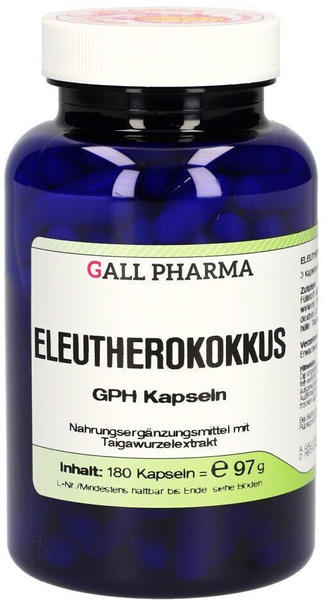 Gall Pharma Eleutherokokkus Gph Kapseln (180 Stk.)