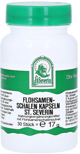 Hecht Pharma Flohsamenschalen St. Severin Kapseln (30 Stk.)