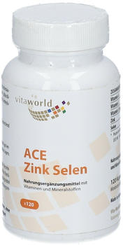 Vita World GmbH ACE Zink + Selen Kapseln (120 Stk.)