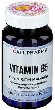 Hecht Pharma Vitamin B5 6mg Gph Kapseln (60 Stk.)