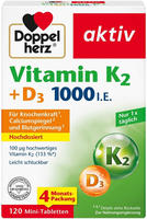 PZN-DE 17980882, Queisser Pharma Doppelherz Vitamin K2 + D3 1000 I.E. Tabletten 52.4