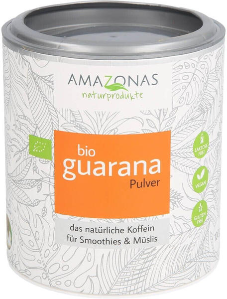 Amazonas Naturprodukte Guarana Bio Pulver Pur (100g)