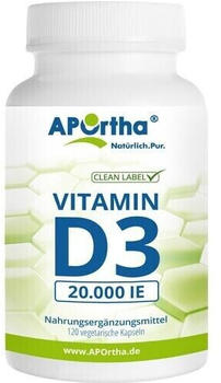 Aportha Vitamin D3 Depot 20.000 I.E. 500µ Kapseln (120 Stk.)
