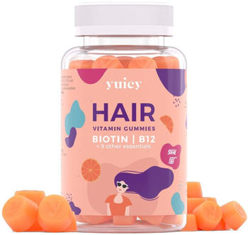 yuicy Hair Vitamin Biotin B12 Gummies (60 Stk.)