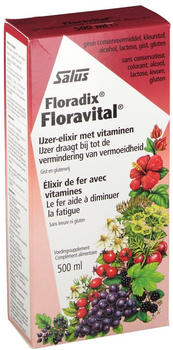 Salus Pharma Floradix Kräuterblut + Eisen Tonikum (500ml)