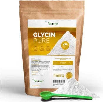 Vit4ever Glycin Pure Pulver (1100g)