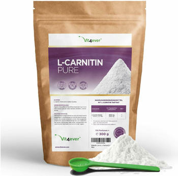 Vit4ever L-Carnitin Pure Pulber (300g)