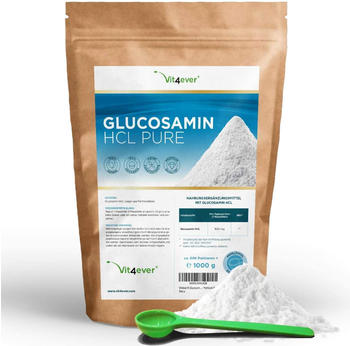Vit4ever Glucosamin HCL Pure Pulver (1000g)