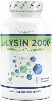 Vit4ever L-Lysin 2000 Tabletten (160 Stk.)