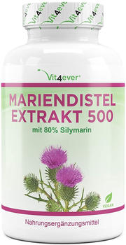 Vit4ever Mariendistel Extrakt 500 Kapseln (180 Stk.)