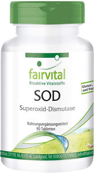 Fairvital SOD Superoxid-Dismutase Tabletten (90 Stk.)