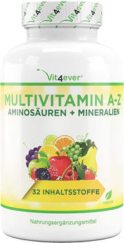 Vit4ever Multivitamin A-Z Aminos&auml;uren + Mineralien Tabletten (365 Stk.)