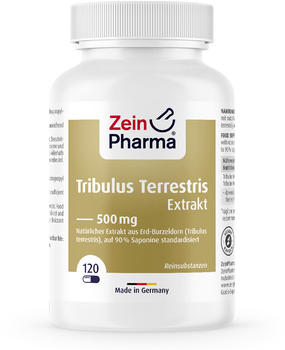 ZeinPharma Tribulus Terrestris Extrakt 500mg Kapseln (120 Stk.)