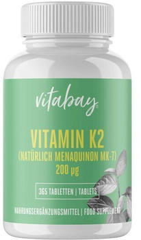 Vitabay Vitamin K2 200µg Tabletten (365 Stk.)