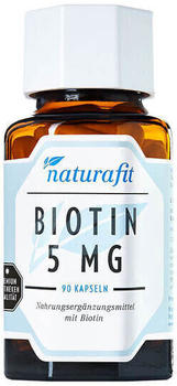 Naturafit Biotin 5mg Kapseln (90 Stk.)