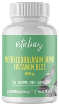 Vitabay Vitamin B12 Depot 5000mcg Lutschtabletten (120 Stk.)