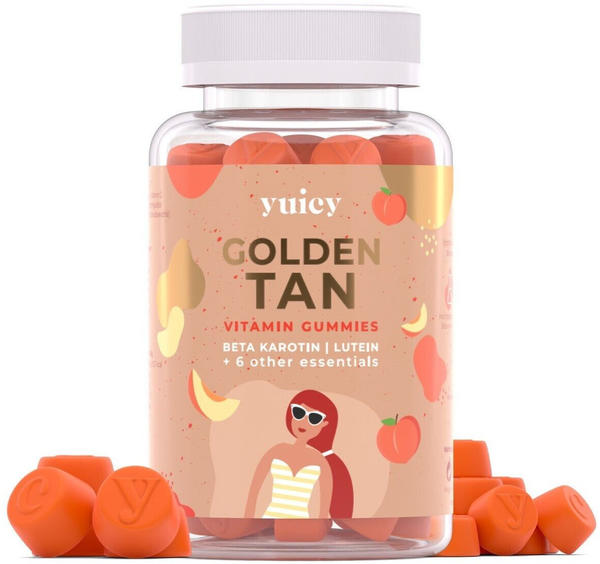 yuicy Golden Tan Vitamin Gummies (60 Stk.)