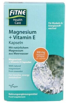 Fitne Healthcare Magnesium+Vitamin E Kapseln (60 Stk.)