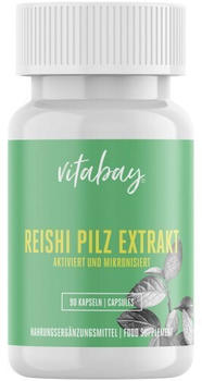 Vitabay Reishi Pilz Extrakt 500mg Kapseln (90Stk.)