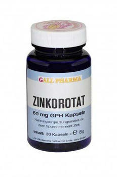 Hecht Pharma Zinkorotat 60mg GPH Kapseln (30 Stk.)