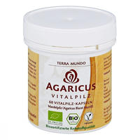 Agaricus Vitalpilz Bio Terra Mundo Kapse 60 St
