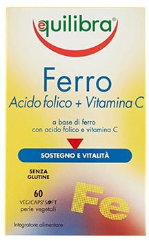 Equilibra Iron with Folic Acid + Vitamin C (60 soft gel)