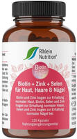 Biotin+Zink+Selen f.Haut Haare & N&auml;gel Kapseln 120 St