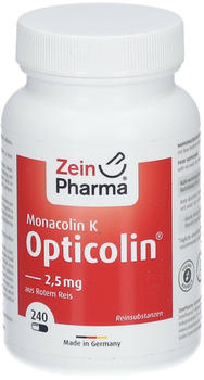 ZeinPharma Opticolin K Monacolin 2,5mg Kapseln (240 Stk.)
