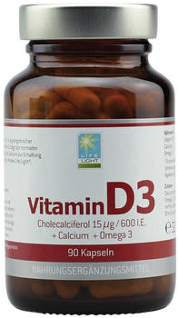 Life Light Vitamin D3 Kapseln (90 Stk.)
