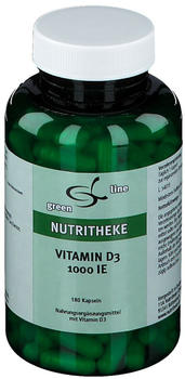 11 A Nutritheke Vitamin D3 1000 I.E. Kapseln (180 Stk.)
