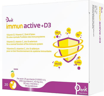 Denk Immun Active + D3 Pulver (20 Stk.)