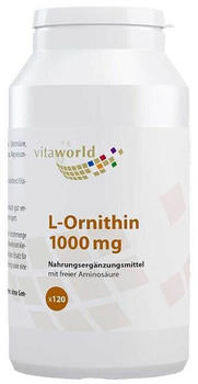 Vita World GmbH L-Ornithin 1000 mg Tabletten (120 Stk.)