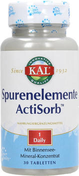 Supplementa ActiSorb Trace Minerals Tabletten (30 Stk.)