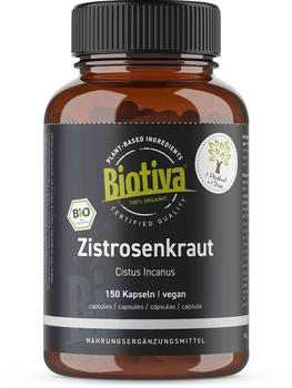 Biotiva Zistrosenkraut Bio Kapseln (150 Stk.)