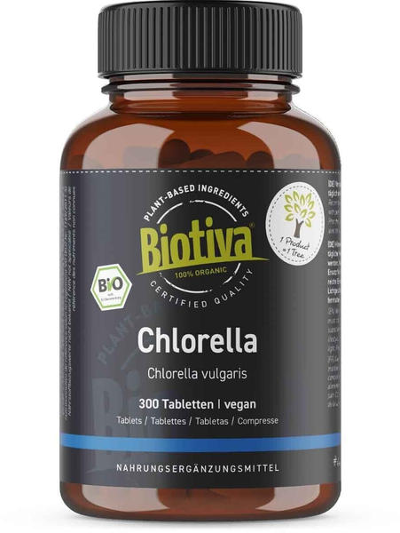 Biotiva Chlorella Bio Tabletten (300 Stk.)